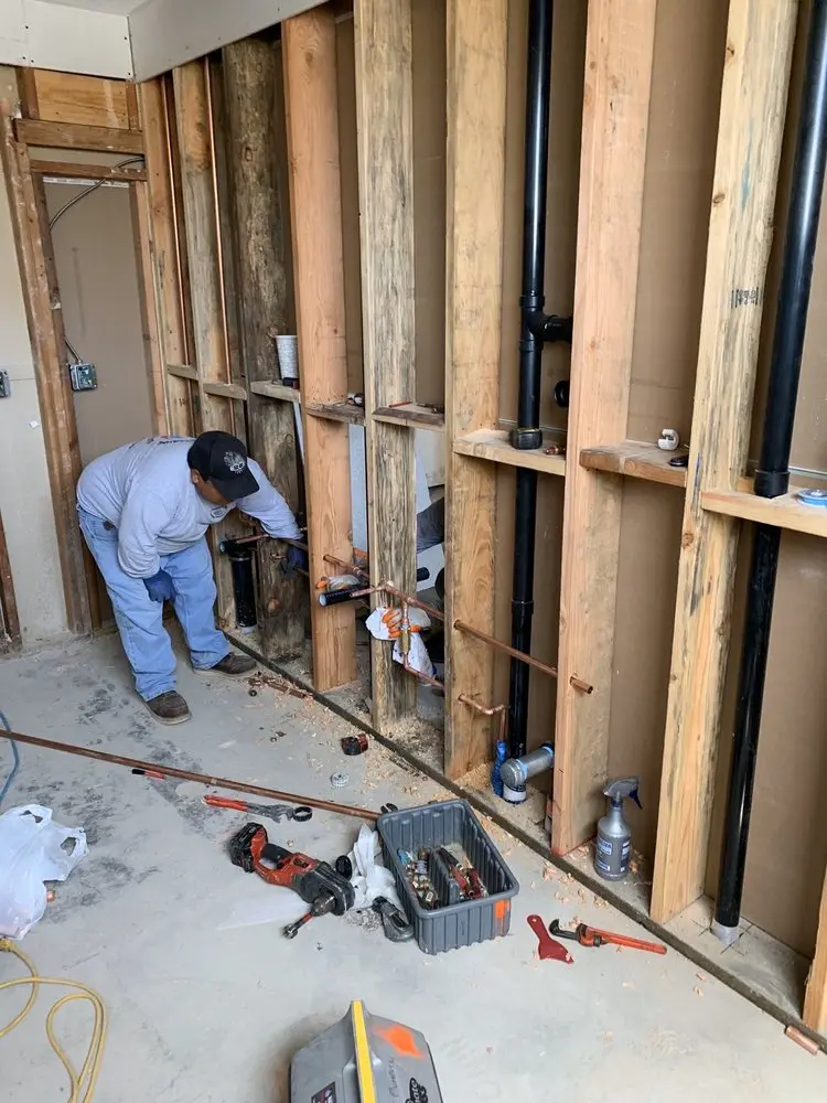 Commercial rough-in plumbing for Commercial Plumbing in Newtown Square